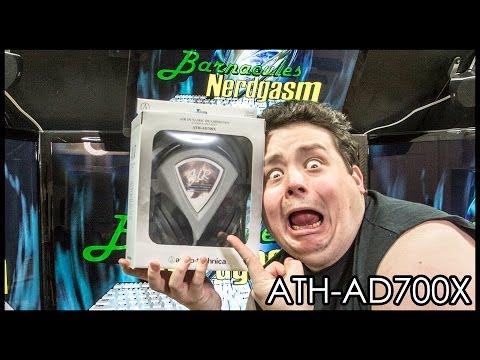 Audio-Technica ATH-AD700X open ear Headphones unboxing & test drive w/ oDAC