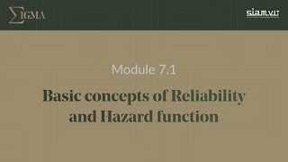 7.1 -  Basic concepts and Hazard function