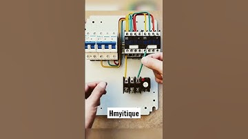 demarrage moteur asynchrone triphasé par variateur de vitesse#eletrician