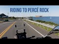 Montreal to Gaspe Motorcycle Adventure, Episode 3, Perce Rock