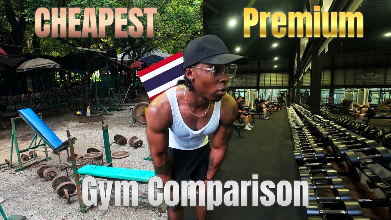 I Tried The Cheapest Gym & The Most Luxury Gym In Thailand