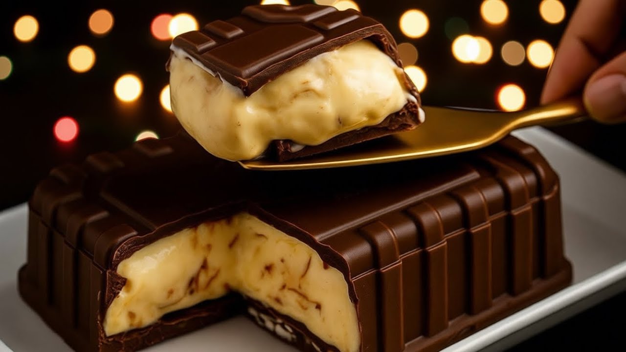 5-минутный итальянский новогодний десерт ПРЕДСТАВЛЕН! Никакой духовки, желатина и муки! Легкий шокол