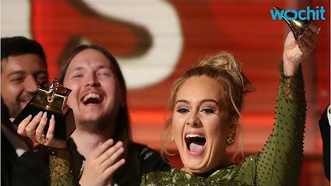 Adele Breaks Her Grammy in Half for Beyoncé