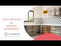 Revolutionizing Kitchen: Livspace Semi-Modular Aluminum Installation from Madhur Enterprises