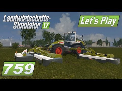 lets play a little game LS17 #759 Claas Cougar XXL Mäher im Modtest #Lets Play Landwirtschafts Simulator 2017 4fach mod map