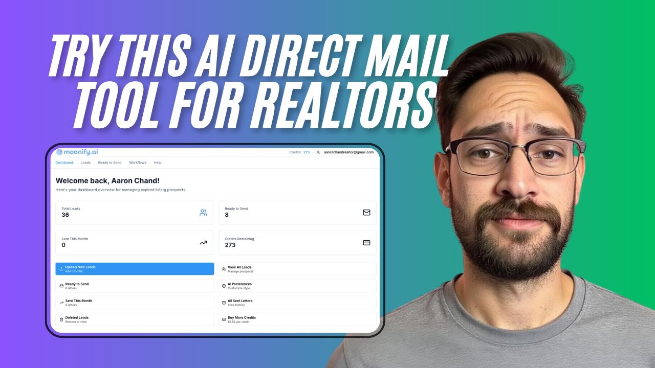 How to Use AI to Send Personalized Direct Mail! (Actually Get Listings LEADS)