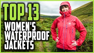 AMEBELLE Womens Lightweight Waterproof Zip Down Outdoor Hooded Jacket Windbreakers 