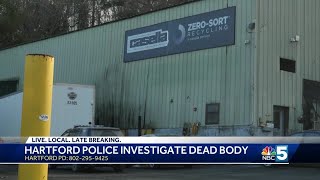 Hartford Police investigate body found at Casella Recycling plant