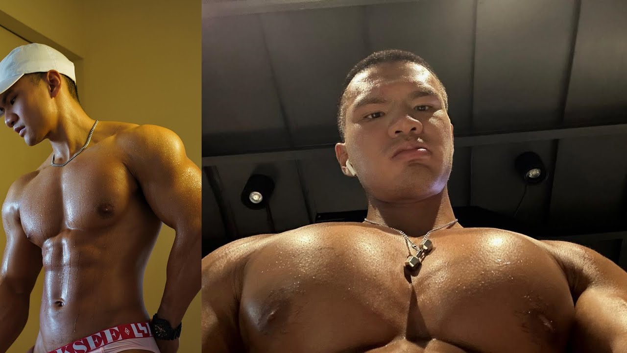 Yang Man Model Yang Shengqing, a male fitness model from China - YouTube