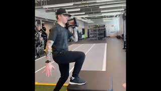 Single Arm Contralateral Front Step Up