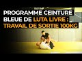 Programme ceinture bleue de Luta Livre : Travail de sortie de 100 kilos