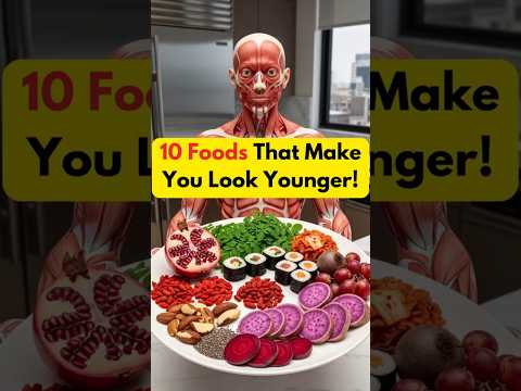 10 Anti-Aging Superfoods That Actually Transform Your Skin & Energy! @CalorieCM