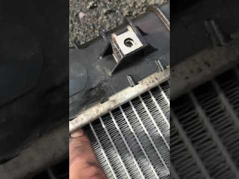 Why I removed the radiator from 1998 Oldsmobile Aurora