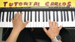 Video thumbnail of "Apasionados Barak Piano Tutorial Carlos"