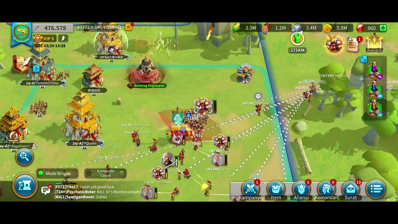 Keadaan KD 3772 yang tidak kondusif 