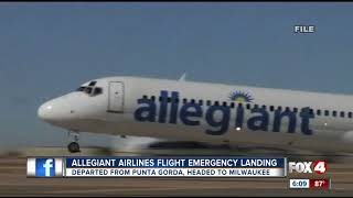 Allegiant Airlines flight from Punta Gorda makes emergency landing in Orlando