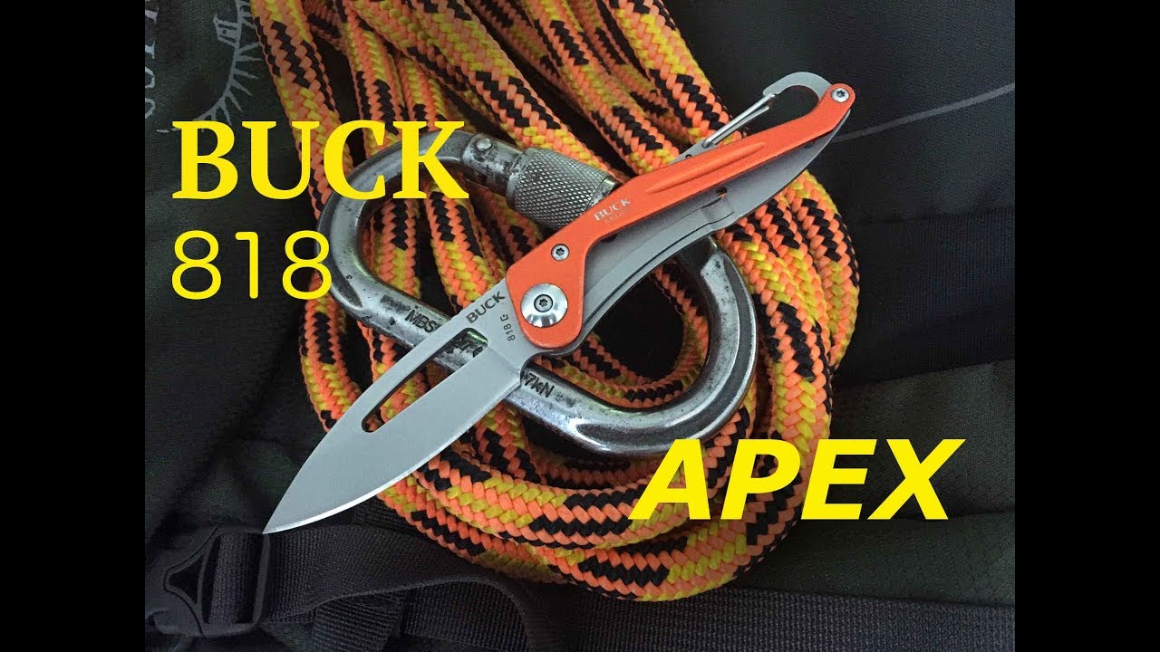 KNIFE REVIEW Buck 818 Apex