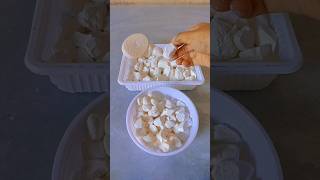 The Most SQUEAKY Light &amp; Crispy Chunks Ever! 🤤 ASMR #cornstarch