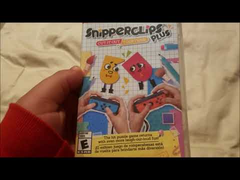 Snipperclips Plus: Cut It Out, Together! Unboxing