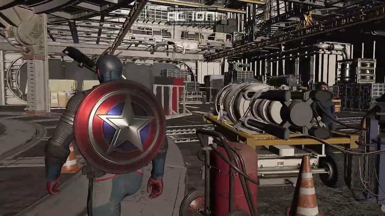 Marvel's Avengers (2020) - Funny chair bug