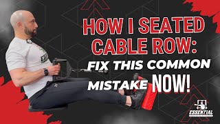 How I Seated Cable Row: Fix THIS Common Mistake Now!