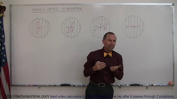 Physics   Optics  Polarization 1 of 5 Introduction
