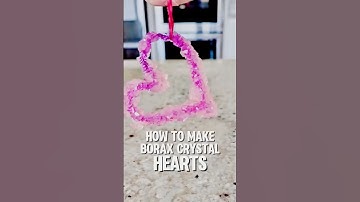 💎✨ DIY Crystal Art Using Borax – Stunning & Easy! ❤️🎨