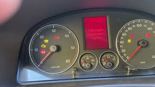 2008 Vw touran 1.9 tdi cold start After 5 days