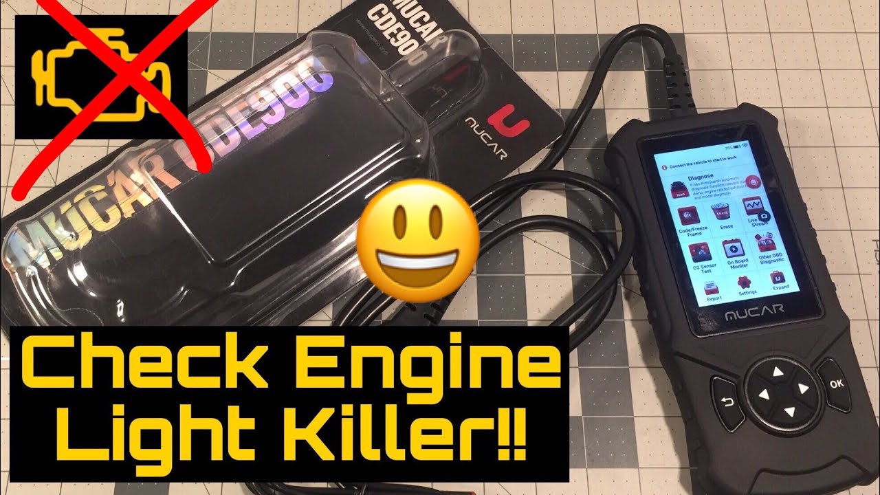 Убийца индикатора "Check Engine"!! Сканер Mucar CDE900 OBDII, считыватель кодов