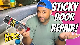 Lexus IS Sticky Dash | Cracked Door Repair with Flex Seal!