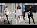 THE ULTIMATE WINTER CAPSULE CLOSET| TOP 10 WINTER ESSENTIALS YOU NEED TO ALWAYS LOOK GOOD