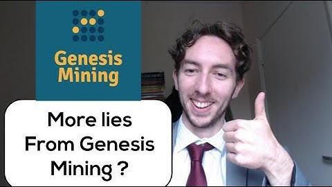 More lies from Genesis Mining