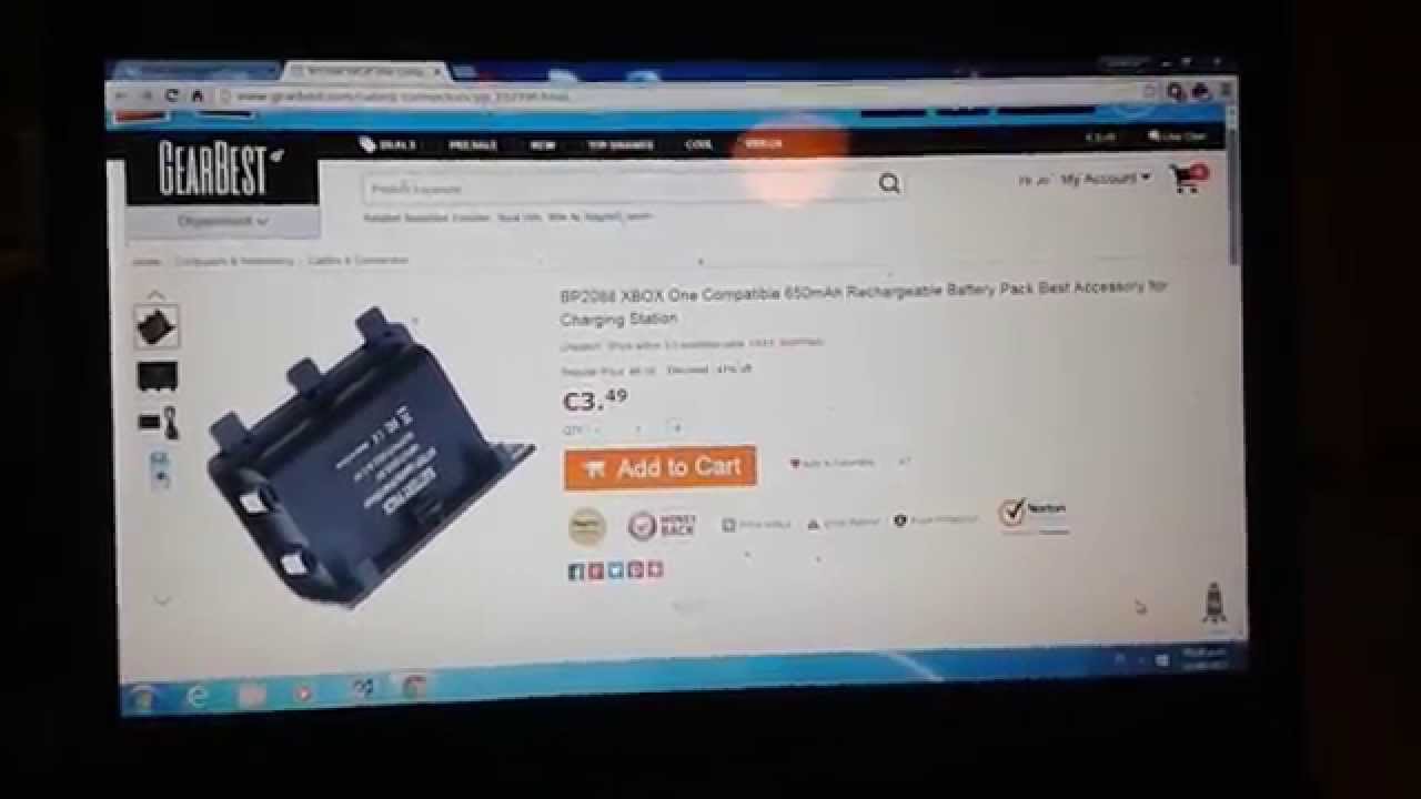 Xbox One Rechargeable Battery Review from YouTube