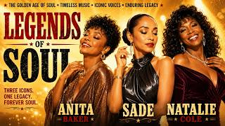 🕯️ VELVET SOUL CLASSICS | Anita Baker, Sade & Natalie Cole | Relaxing R&B & Soul Ballads ✨
