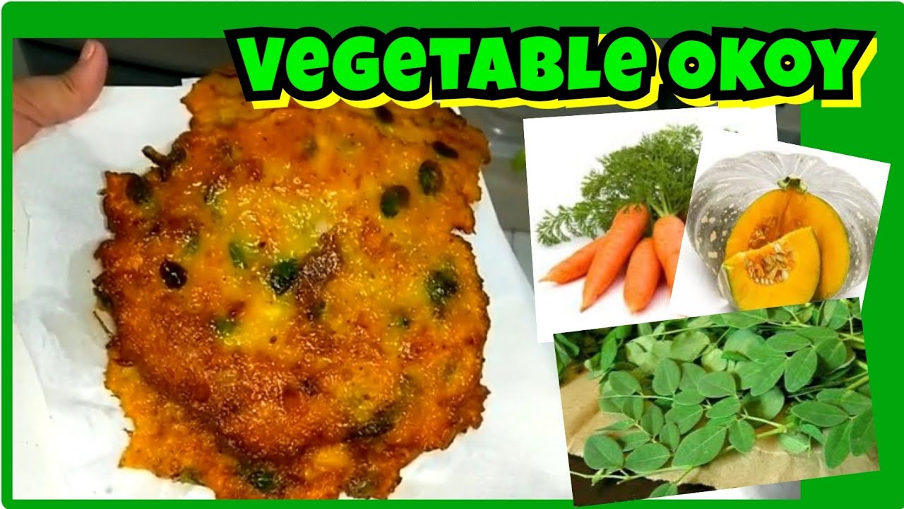 VEGETABLE UKOY RECIPE (KALABASA, CARROT'S AND MALUNGGAY) YouTube