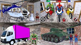Granny Spider Mom 1 2 3 4: Spider-Girl Emergency Granny vs Spider-Man (Gameplay Animation)