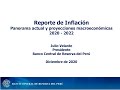 Reporte de Inflación Diciembre 2020: Panorama actual y proyecciones macroeconómicas 2020-2022.