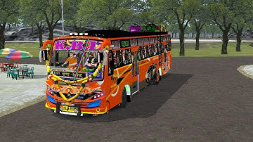 NEW KPL BUS MOD TAMIL / BUS SIMULATOR INDONESIA / KPL BUS LIVERY IN BUSSID #kpl #bus #mod #bussid 