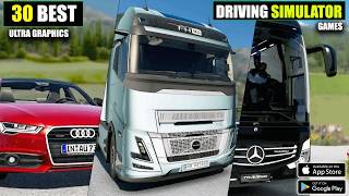 Top 30 Driving Simulator Games | Bus, Truck & Car #automobile #fyp screenshot 1