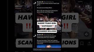 Hawk Tuah Girl aka Hailey Welch scams MILLIONS from her “fans” with crypto scandal