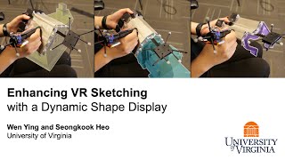 Enhancing VR Sketching with a Dynamic Shape Display 🏆 VRST 2024 Best Paper Honorable Mention
