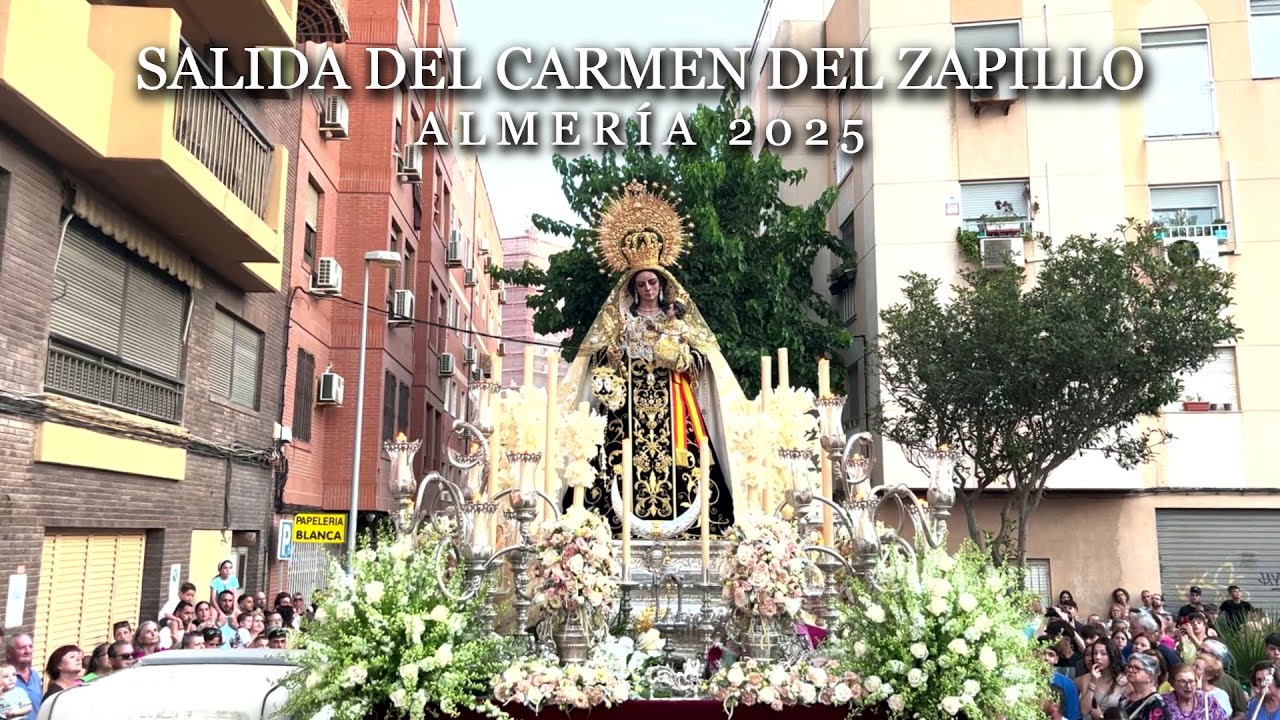 [4K] SALIDA DEL CARMEN DEL ZAPILLO - ALMERÍA 2025