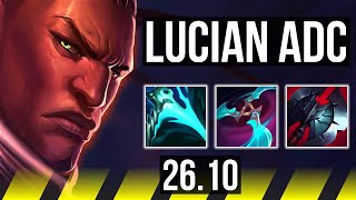 LUCIAN & Yuumi vs VARUS & Senna (ADC) | Good KDA: 25/1/4 | KR Master | 26.10