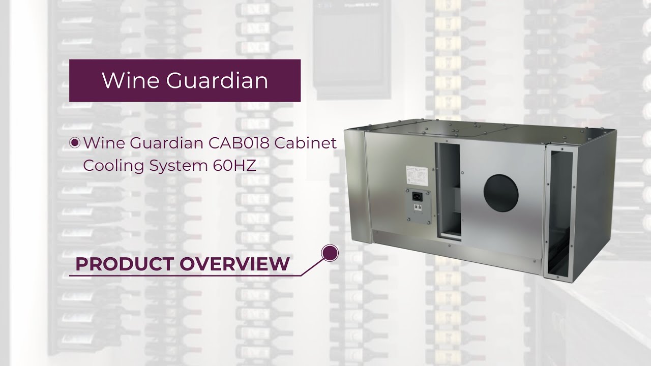 Wine Guardian CAB018 Cabinet Cooling System 60HZ