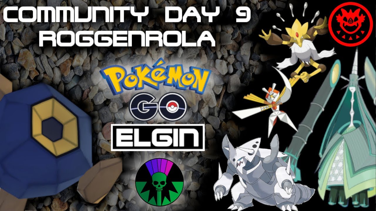 SEPTEMBER (2022) ROGGENROLA COMMUNITY DAY! - Pokemon GO in Elgin, Scotland! - The Real Roggenrola!