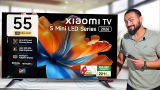 Xiaomi Tv S Mini Led 4K Series 2026 55 Dolby Vision & 34W Speakers Google Tv Os
