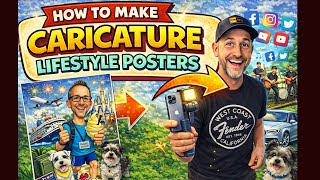 How to Make Viral AI Caricature Lifestyle Posters | Image 1.5 [Chat GPT]