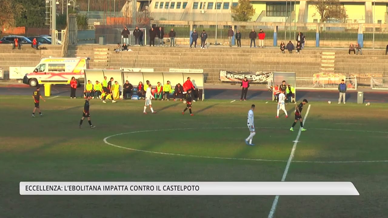 Eccellenza, pari Ebolitana con il Castelpoto