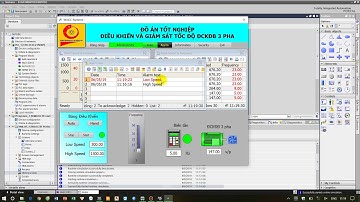 Mô phỏng điều khiển và giám sát động cơ không đồng bộ 3 pha