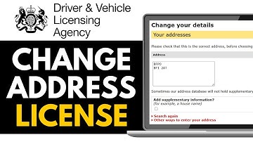 How To Change Address On Driving Licence Online UK 2025 (Detailed Guide)